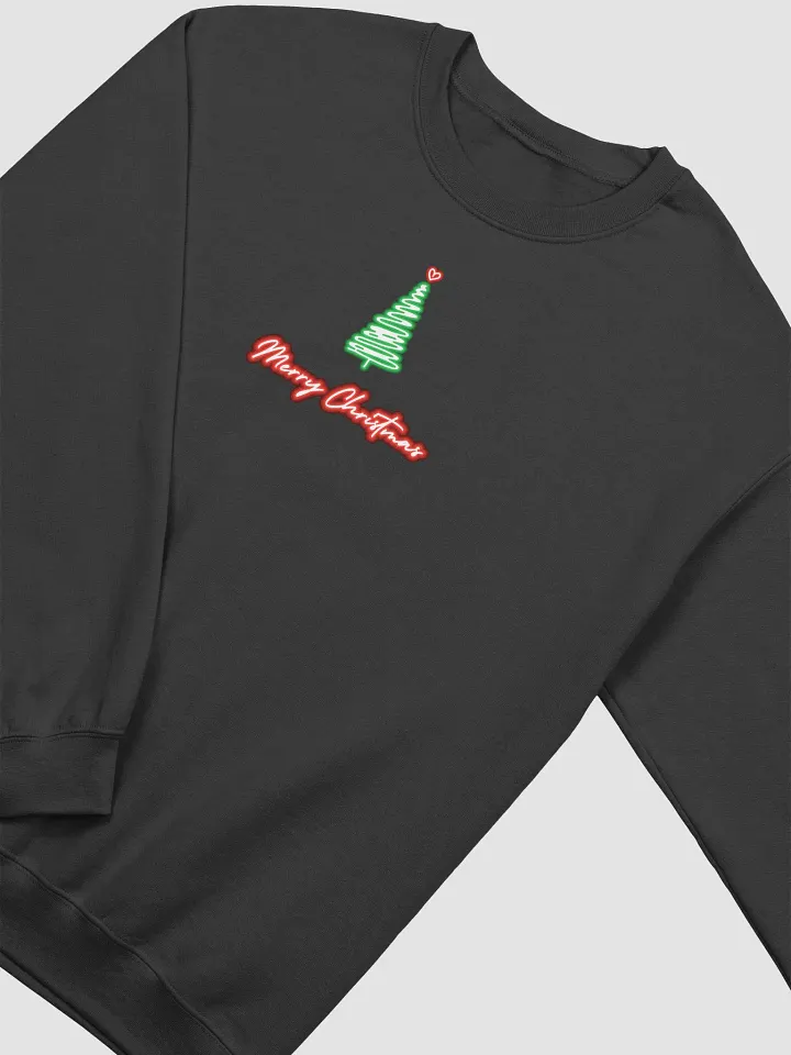Neon Merry Christmas Tree Sweatshirt 3539 product image (2)