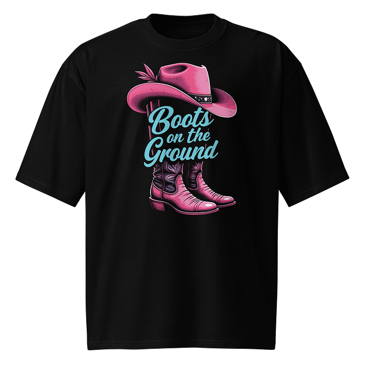 Boots on the Ground Women's Oversized Tee product image (1)