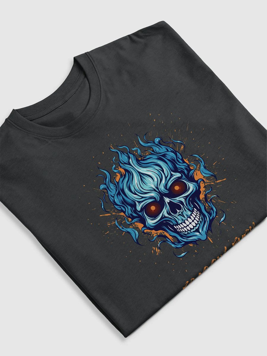 Fraggin' Fury Flaming Skull Men's Tee product image (5)