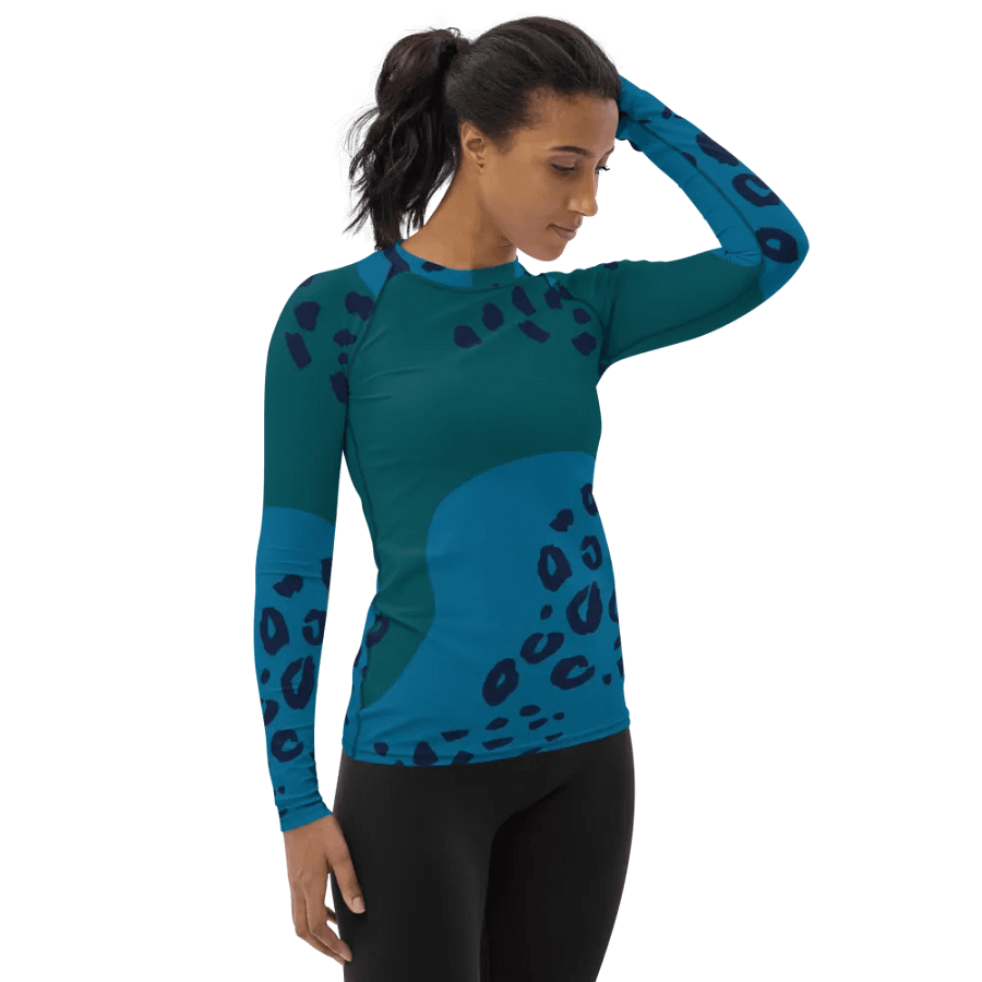 Leopard Dream Women's Rash Guard product image (4)