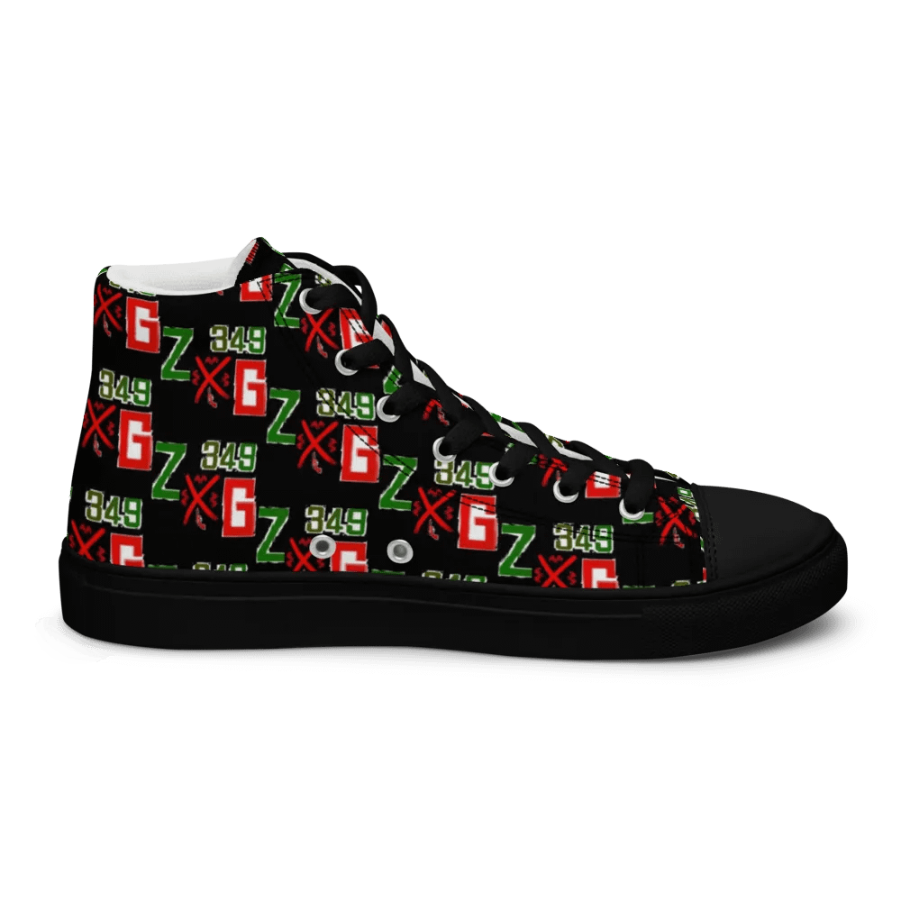 ZombfectedGaming 349 Women's High Top Shoes product image (8)