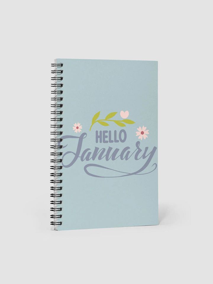 Hello January Journal (Mint Color) product image (1)