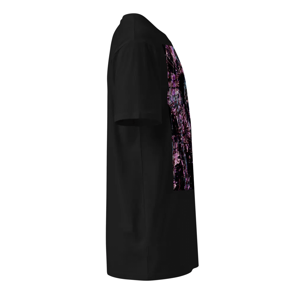 Chaos in Color Disintegration Pink Unisex Premium T-Shirt product image (8)
