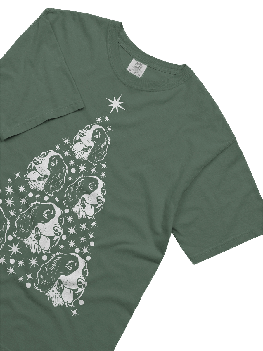 Springer Spaniel Christmas Tree T-Shirt product image (25)