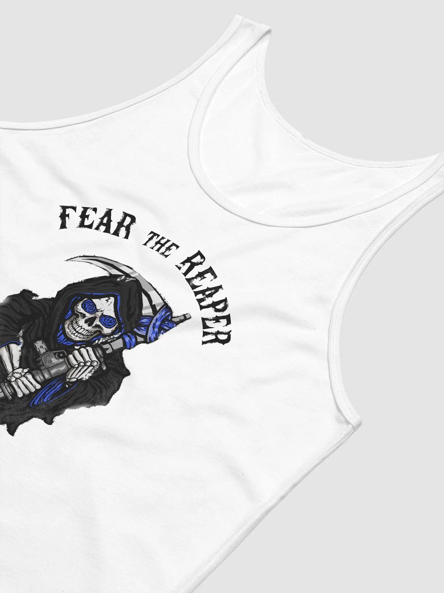 Fear the Reaper Unisex Tank Top (White) product image (11)