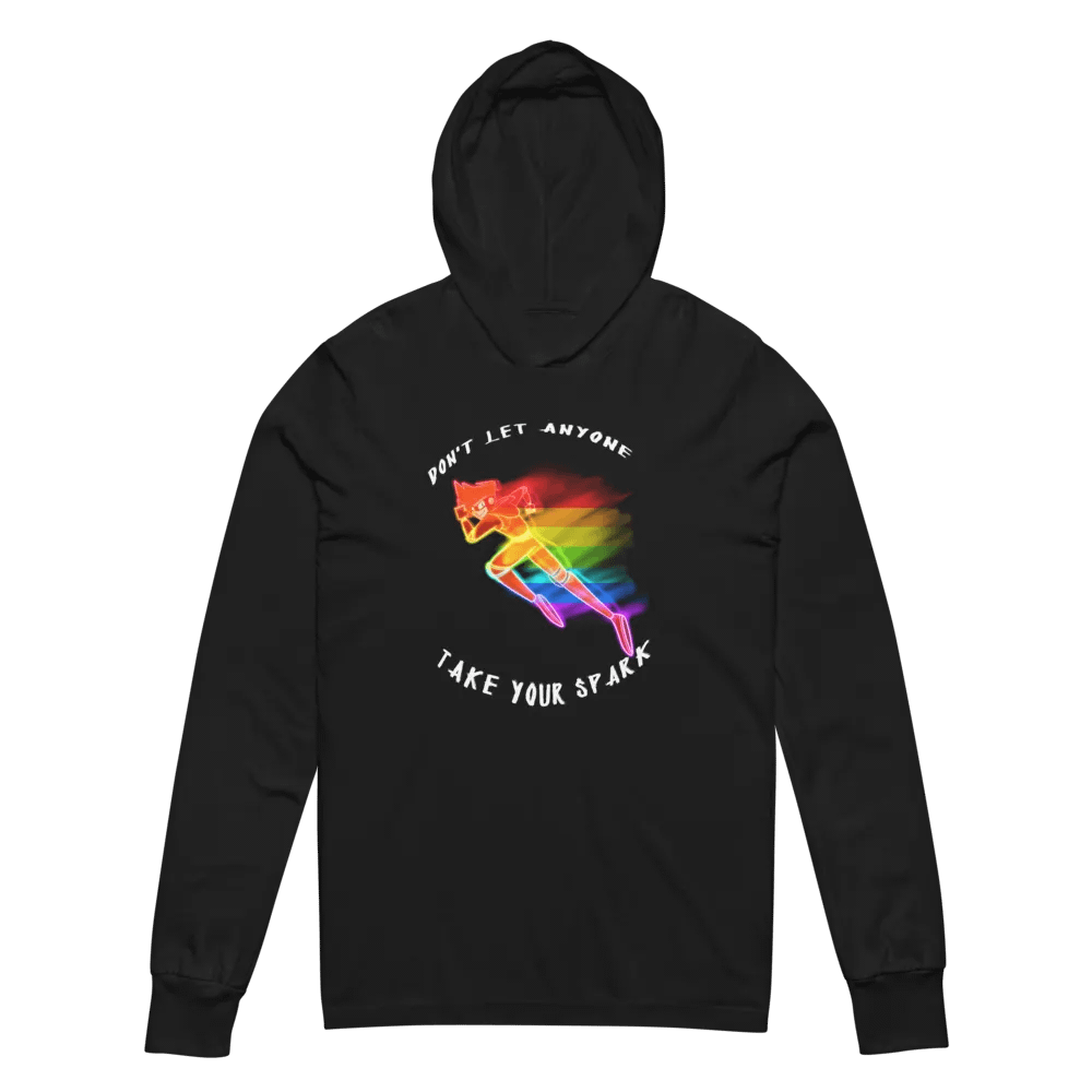 Don't Let Them Take Your Spark - Hooded long-sleeve shirt product image (2)