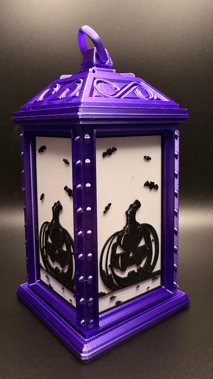 Small Halloween Labterns With pumpkins product image (2)