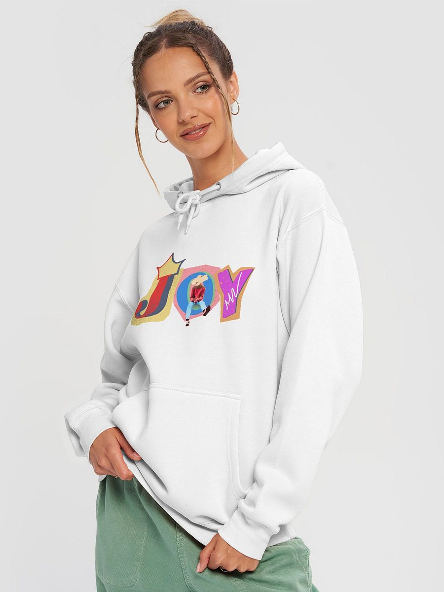 JOY Full Color White Hoodie product image (3)