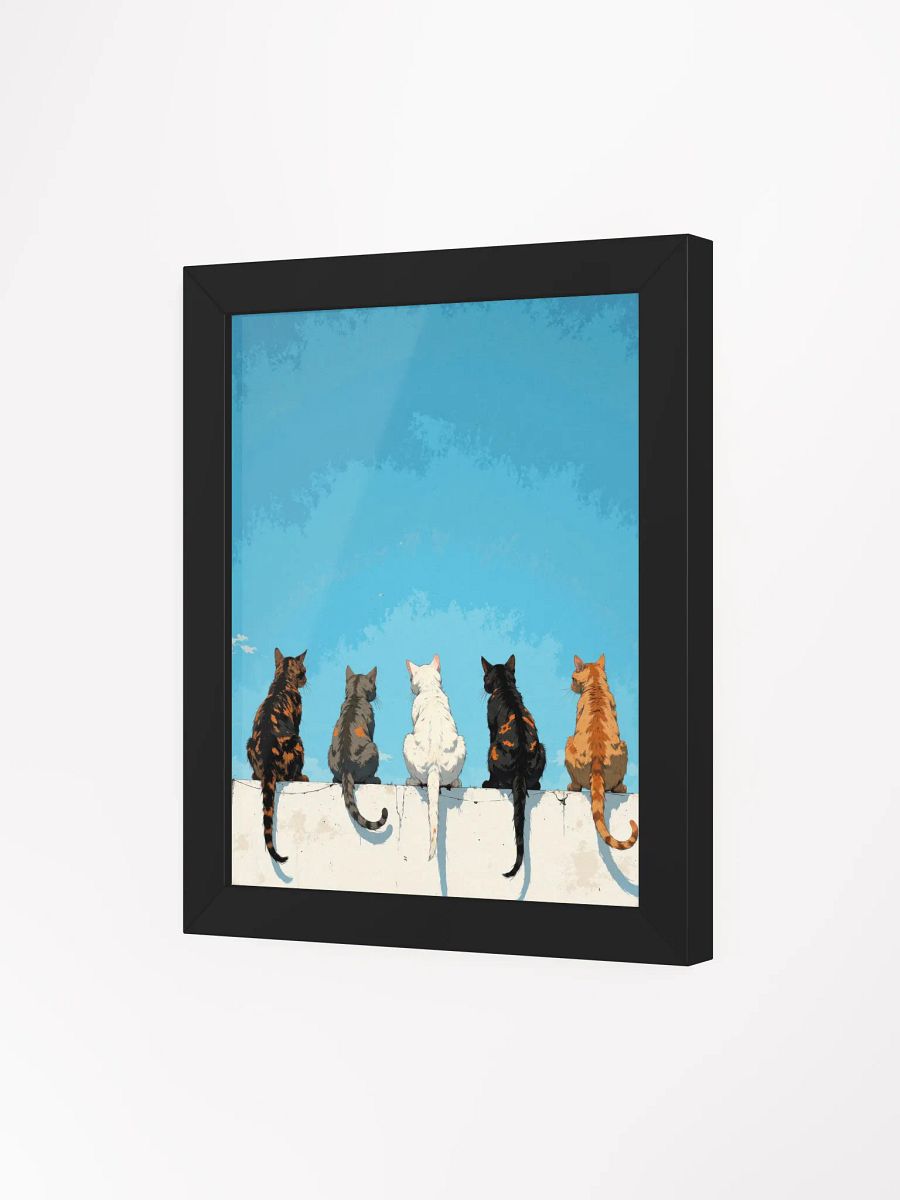 Whisker Wonderland Framed Matte Poster product image (82)