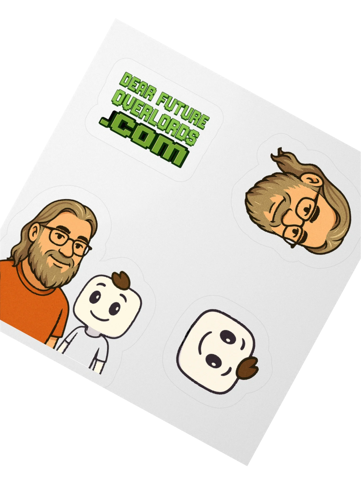 Dear Future Overlords Stickers product image (6)