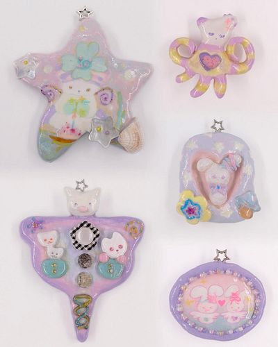 purple wish & love 💟:*･ﾟ❁*.｡.♡:*･✨🍀:*･ﾟ❁*.｡.♡:*･✝️

#clay #clayart #handmade #art #purple #craft #wish #🍀