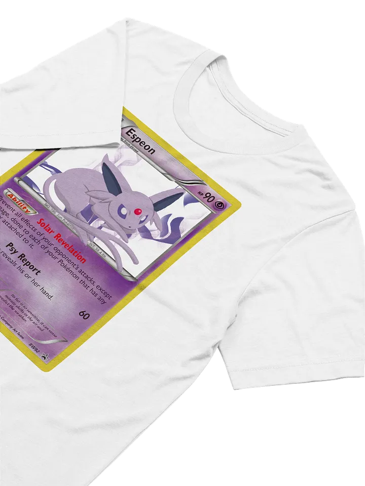 Espeon TCG T-shirt product image (2)