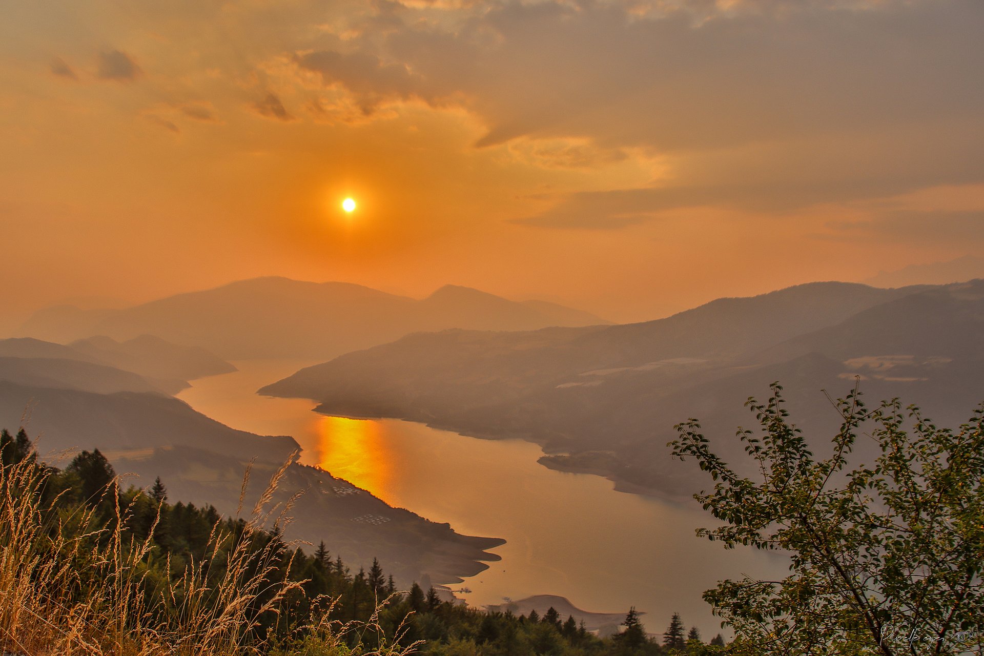 The Breath of Flames, Lake Serre-Ponçon - France product image (1)