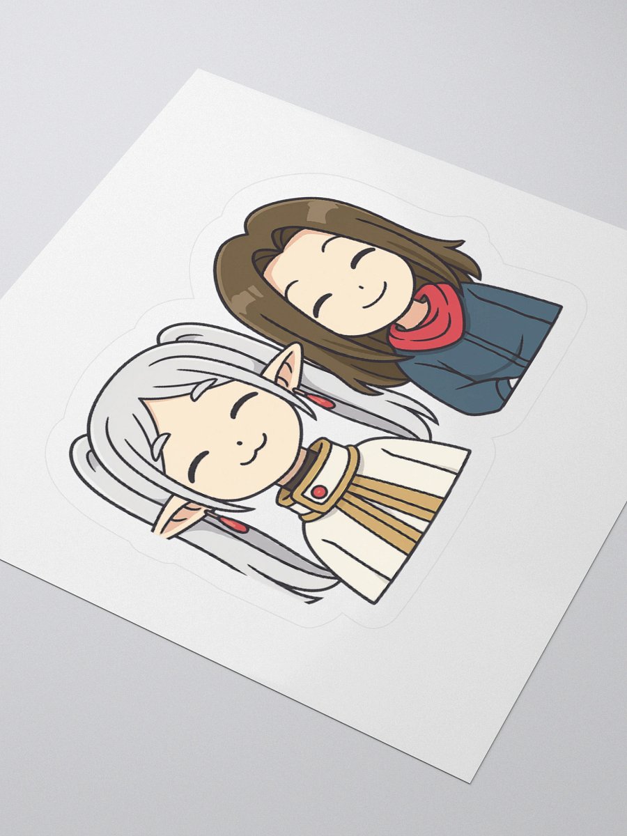 Senpai x Frieren Chibi Sticker product image (3)