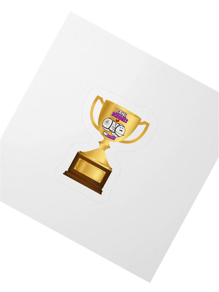 Bawl Buddies trophy Sticker product image (2)