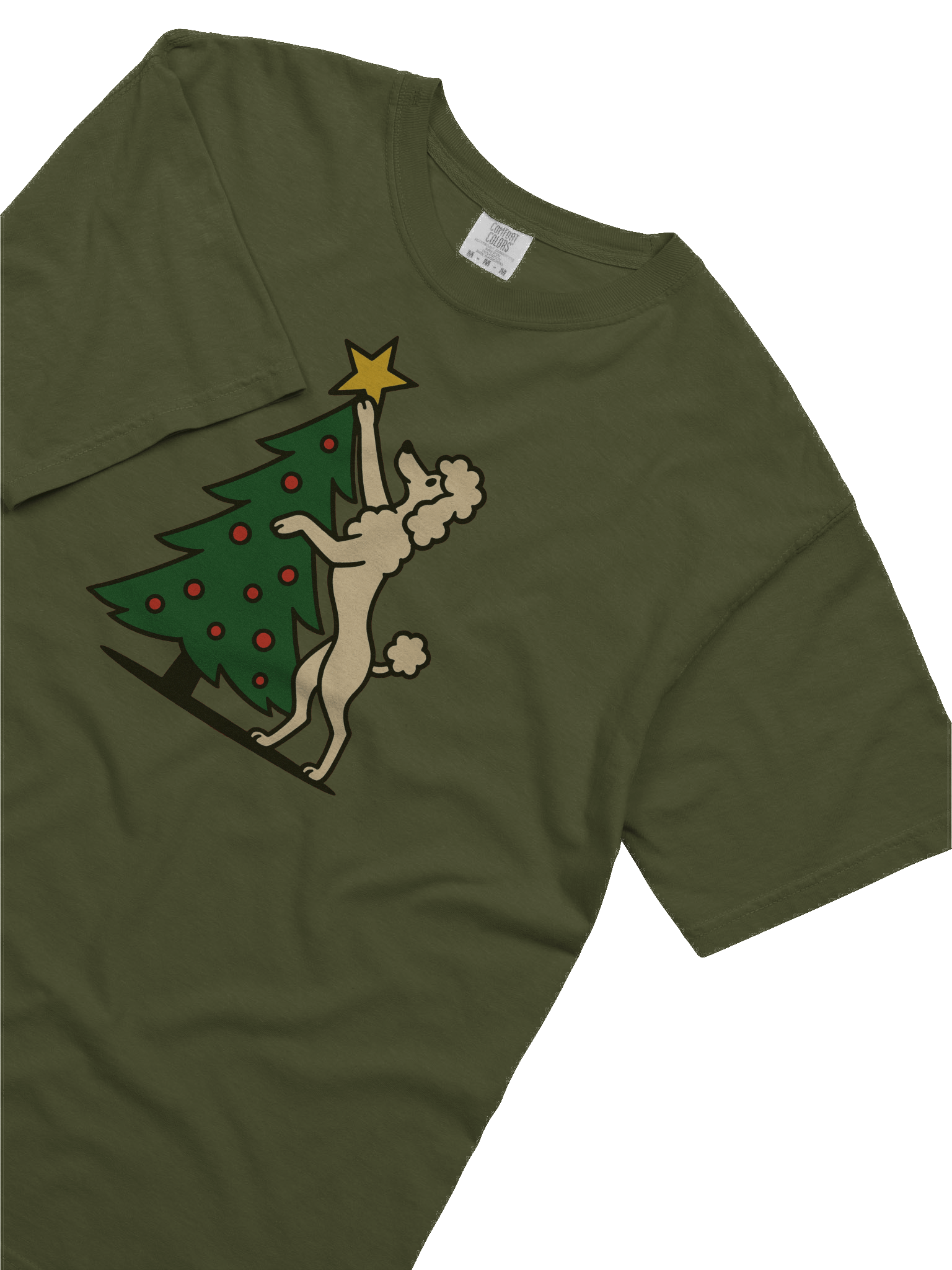 Poodle Christmas T-Shirt product image (5)
