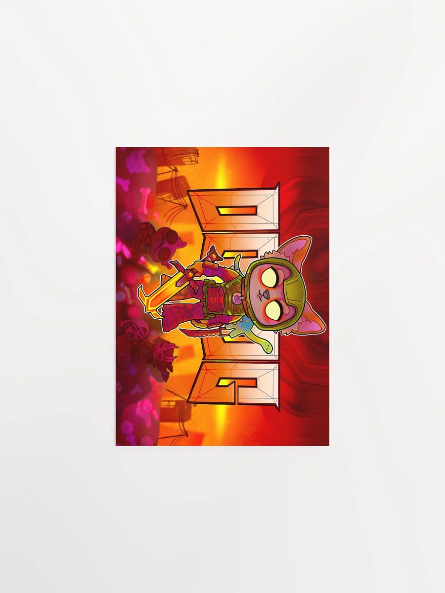 DOOG UNFRAMED RECTANGULAR PRINT product image (1)