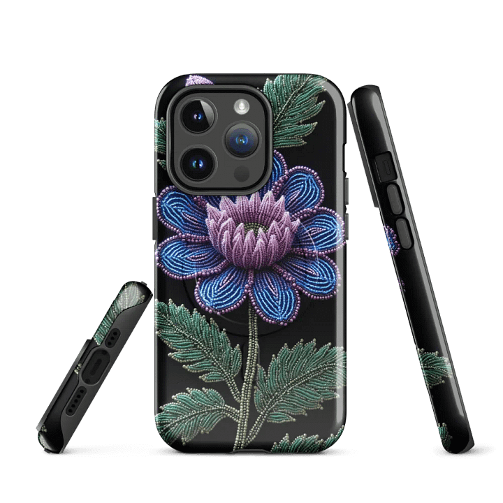 Faux-Beadwork Blossom iPhone® Tough Case product image (2)