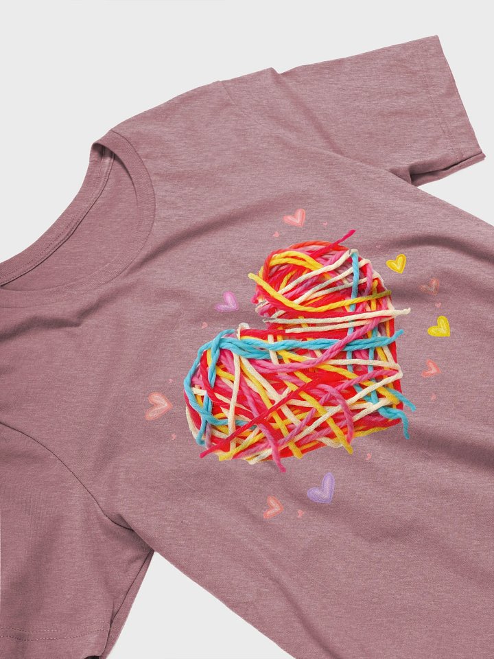 Heart of Yarn T-Shirt, no. INT001-women product image (2)
