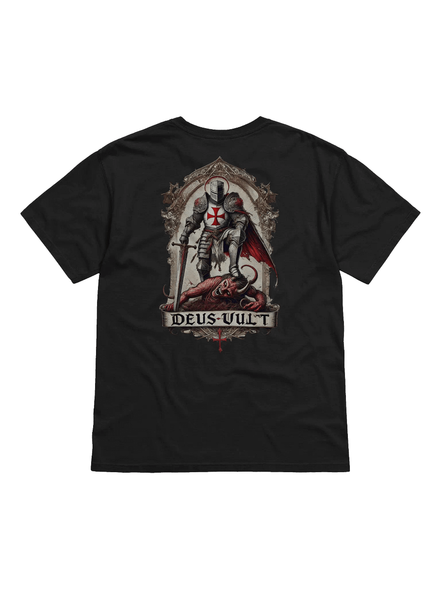 ⚔️ The Ultimate Knights Templar Deus Vult Tee ⚔️ product image (2)