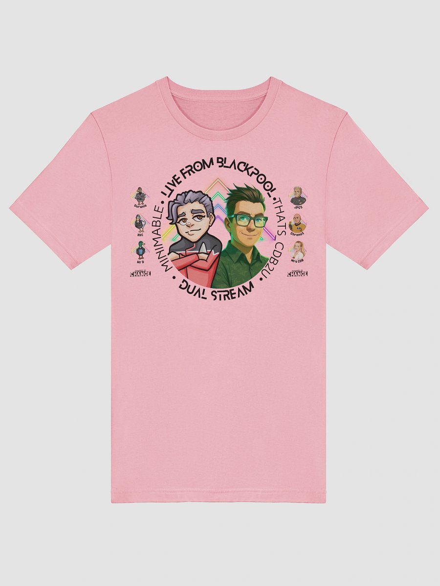 “Live in Blackpool” Duo Stream Tee Dark — Minimable x That’s_CDB2U Edition product image (55)
