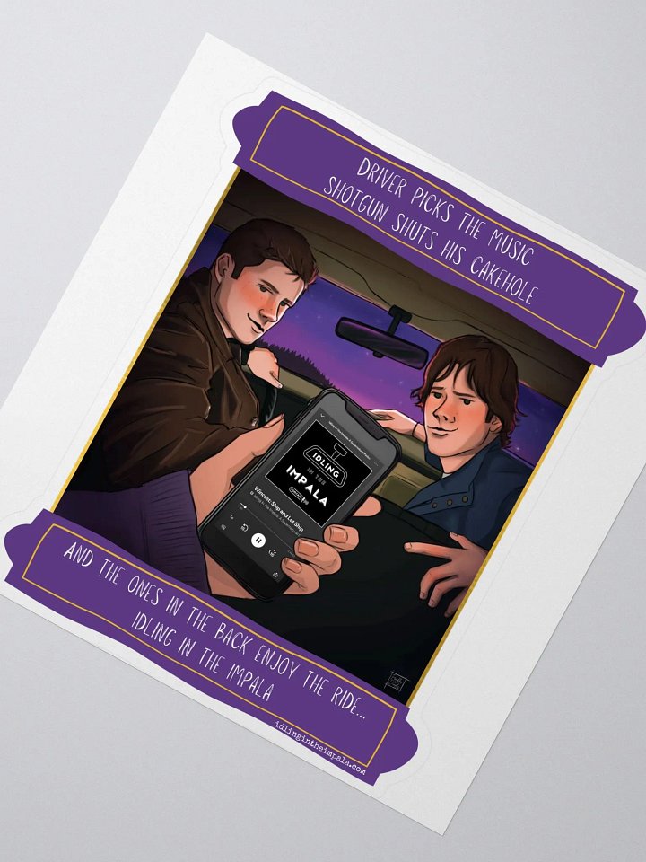 Backseat Sticker - W!ncest Ship and Let Ship product image (2)