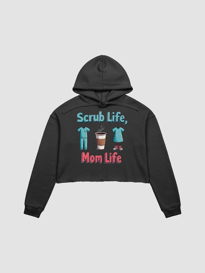 Scrubs & Coffee Crop Hoodie product image (9)