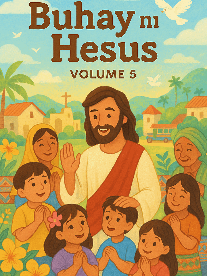 Buhay ni Hesus – Volume 5 12 Printable Tagalog Bible Stories about the Life of Jesus product image (1)