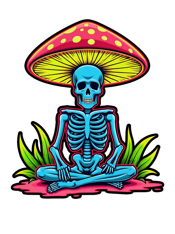 Skeleton Shroom Shirt product image (1)
