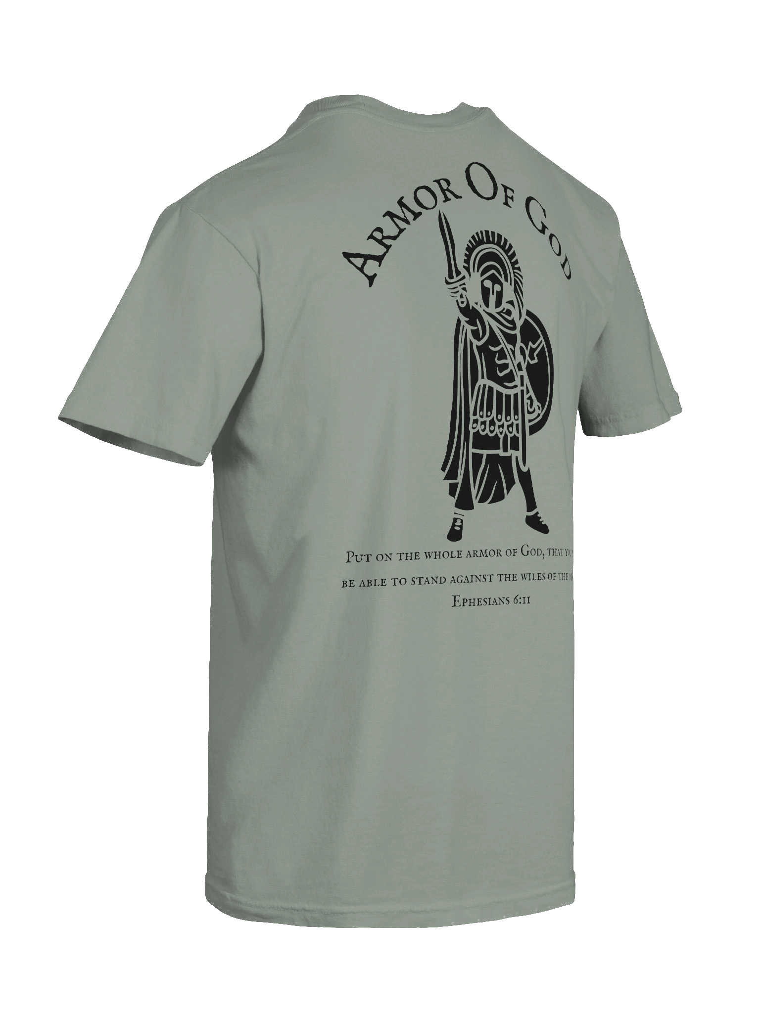 Full Armor of God – Spiritual Warfare Christian Tee product image (70)