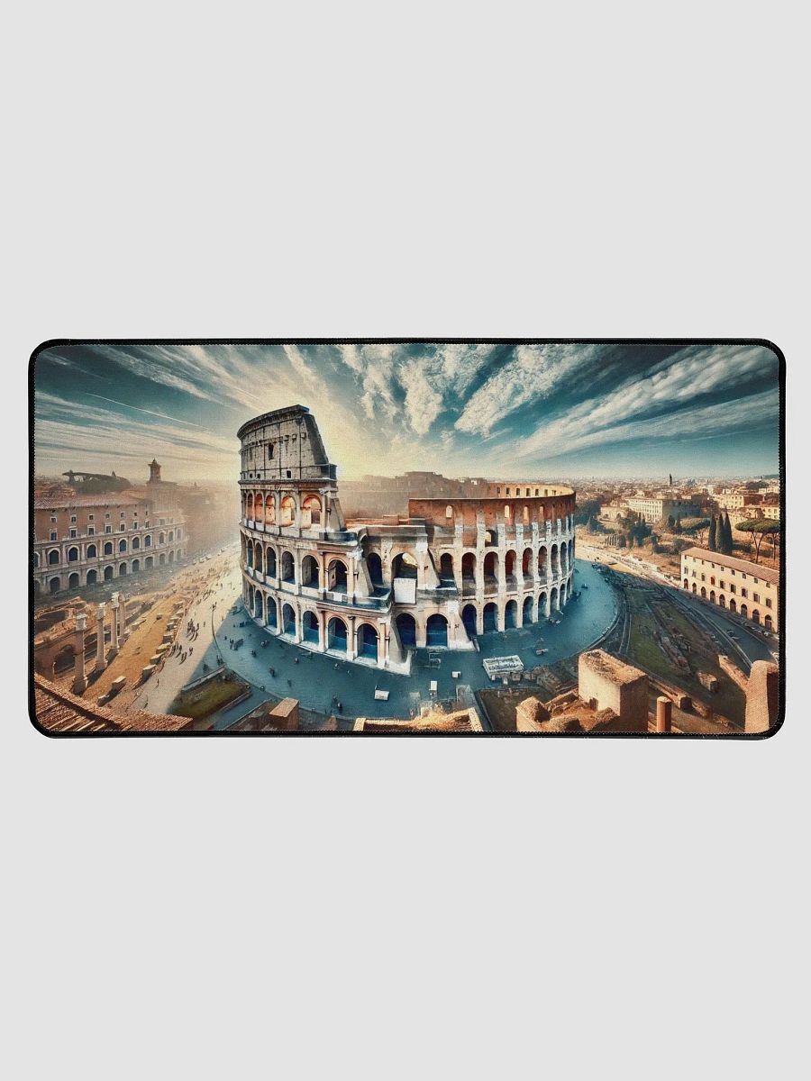 Golden Colosseum Desk Mat product image (1)