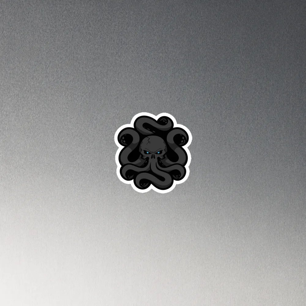 Dark Squiddy Magnet product image (4)