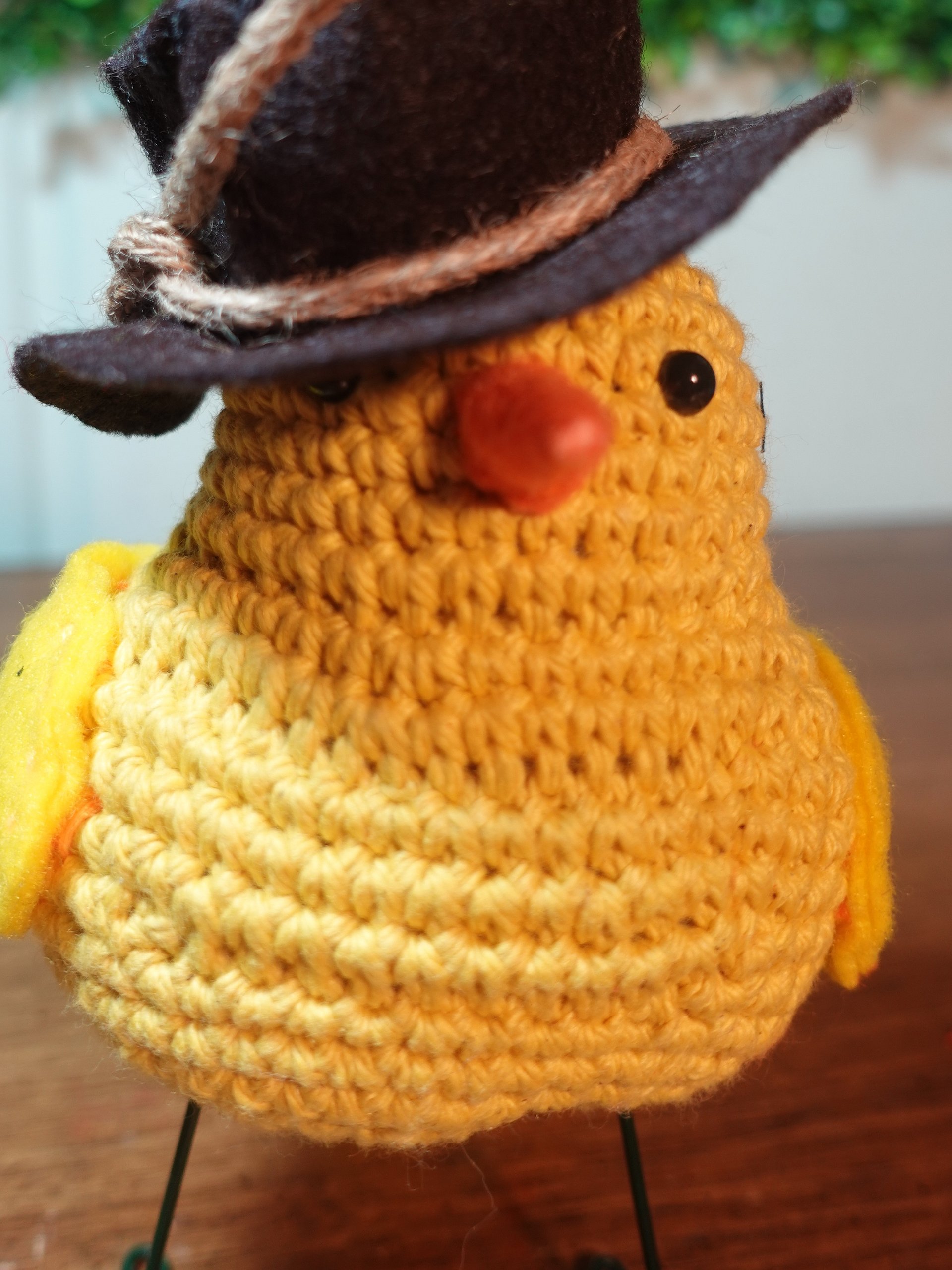 Crocheted Seasonal Fabric Bird Pattern - Regular Size product image (4)