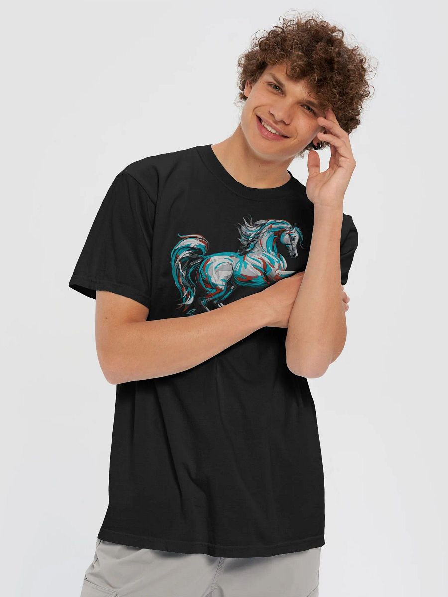 Dancing Horse Cotton Tee Shirt product image (31)