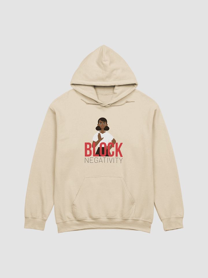 Stop Sign Red Block Hoodie product image (25)