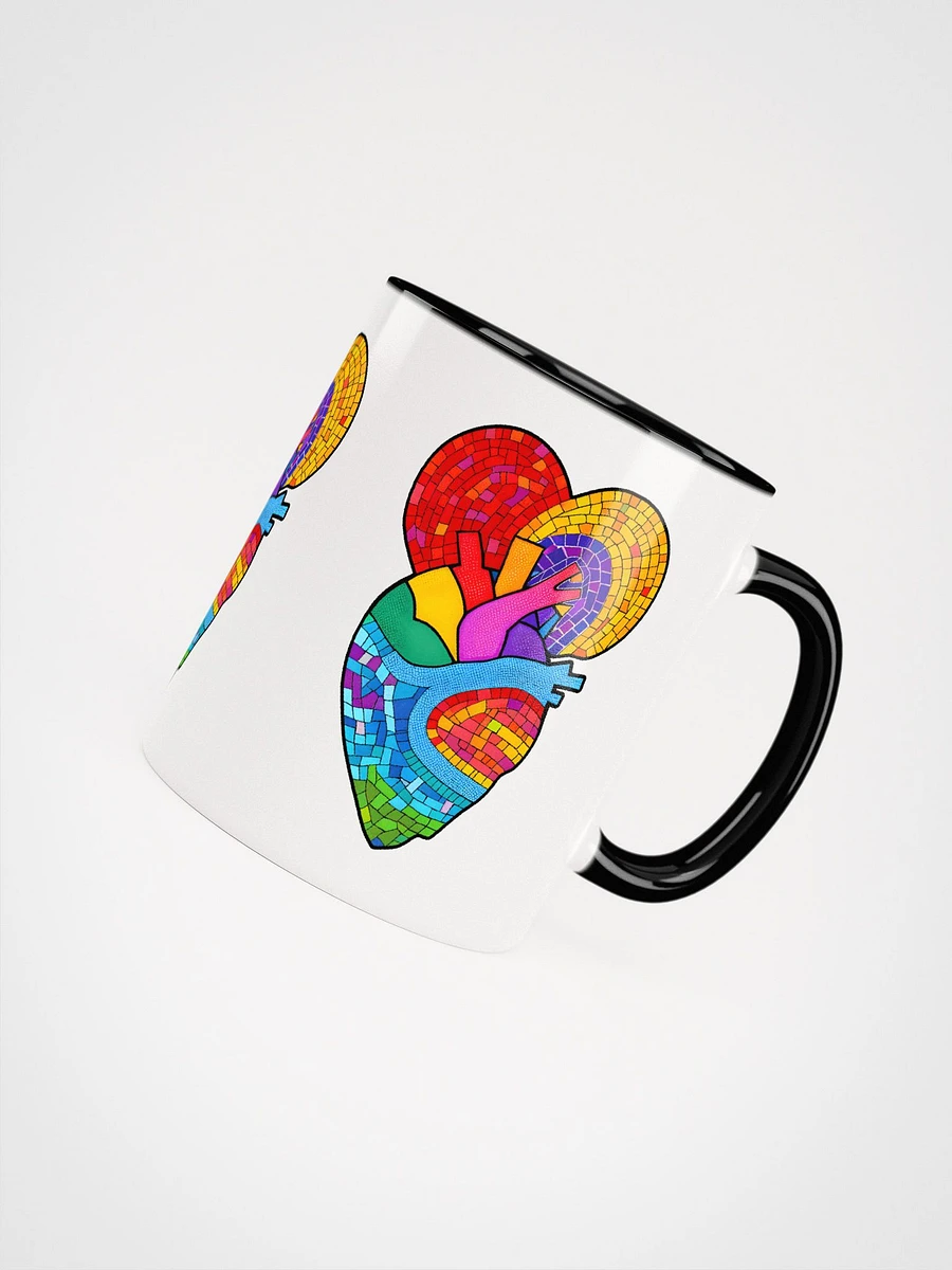 Rainbow Mosaic Heart #3 - Mug product image (2)