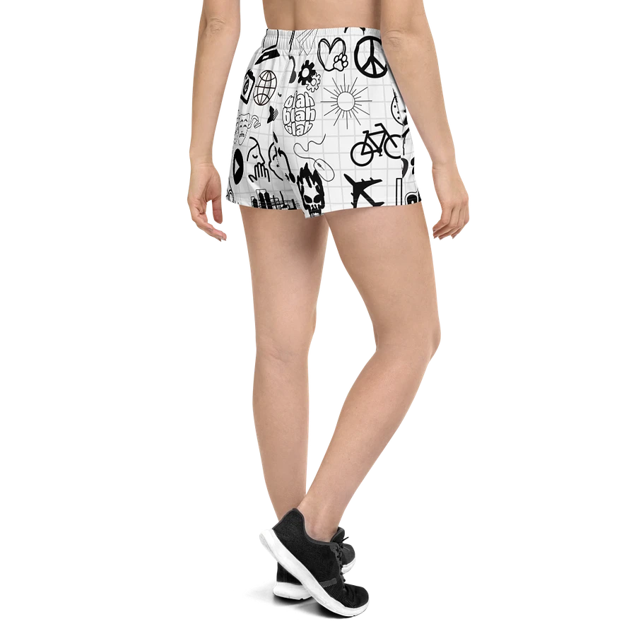 TheeMlle'N'Chill - All Over Print Loose Shorts product image (1)