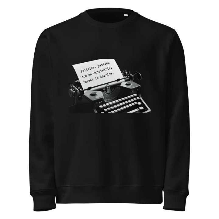 Existential Threat Typewriter Sweatshirt product image (1)