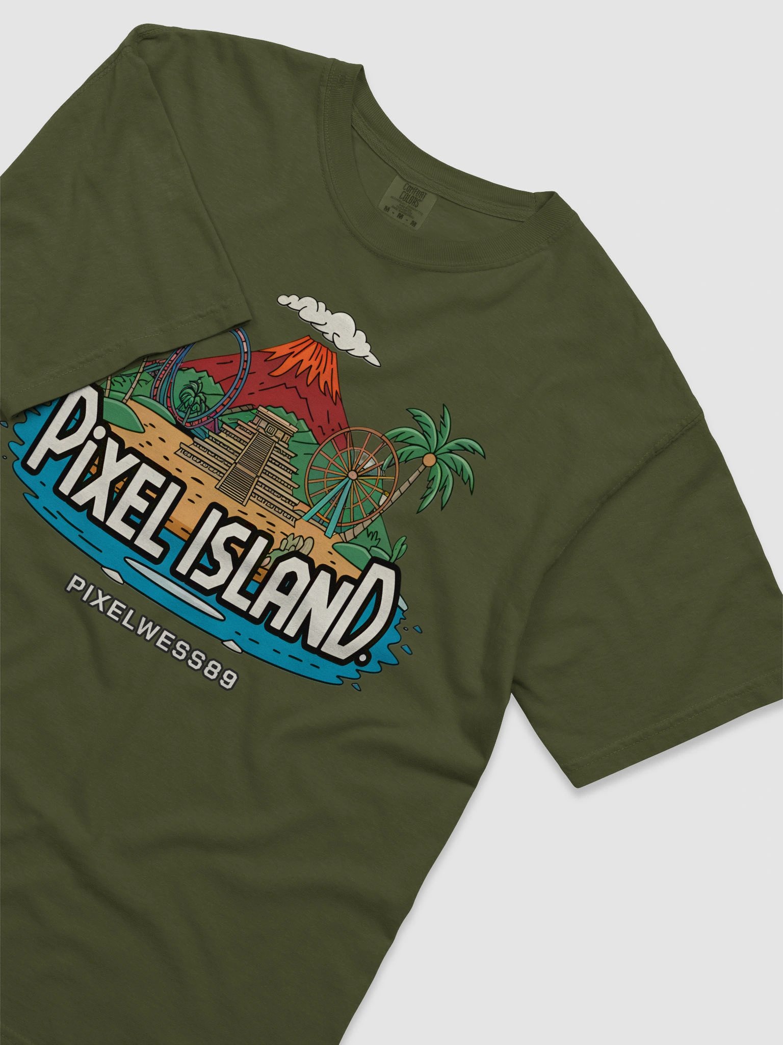 Pixel Island - Comfort T-shirt product image (28)