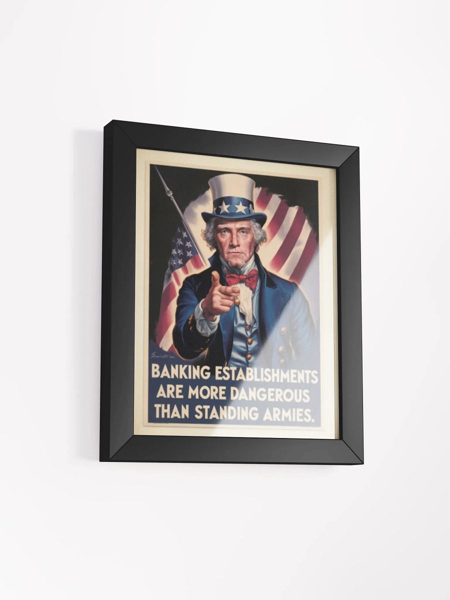 Thomas Jefferson Quote - Banking Establishments are More Dangerous Than Standing Armies product image (6)