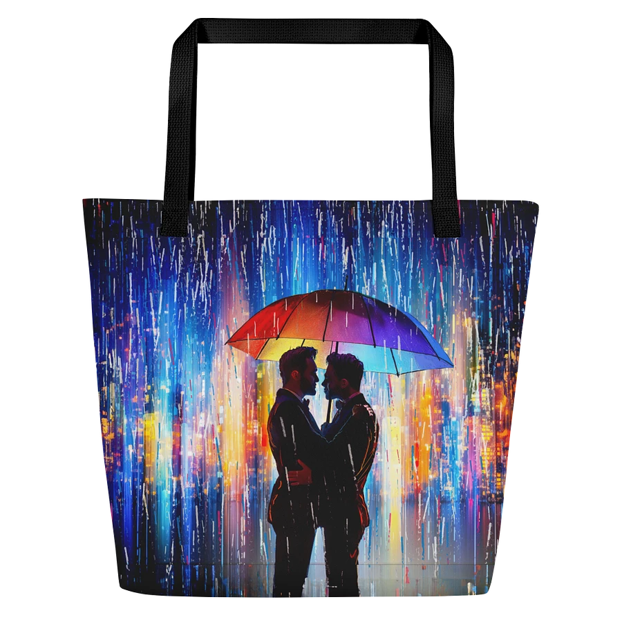 City Serenade - Love in the Rain Tote Bag product image (2)