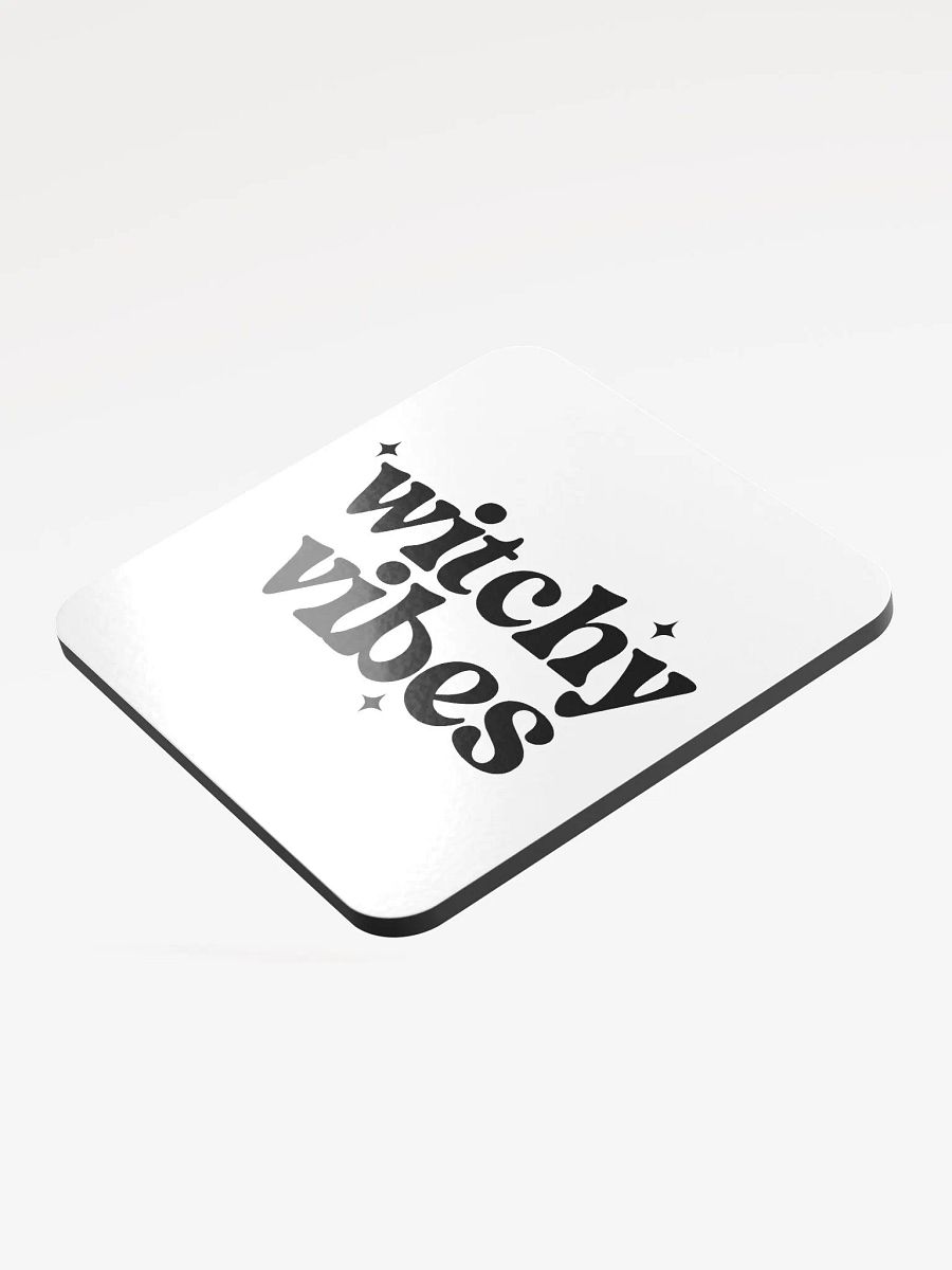 Witchy Vibes Glossy Cork Coaster product image (3)