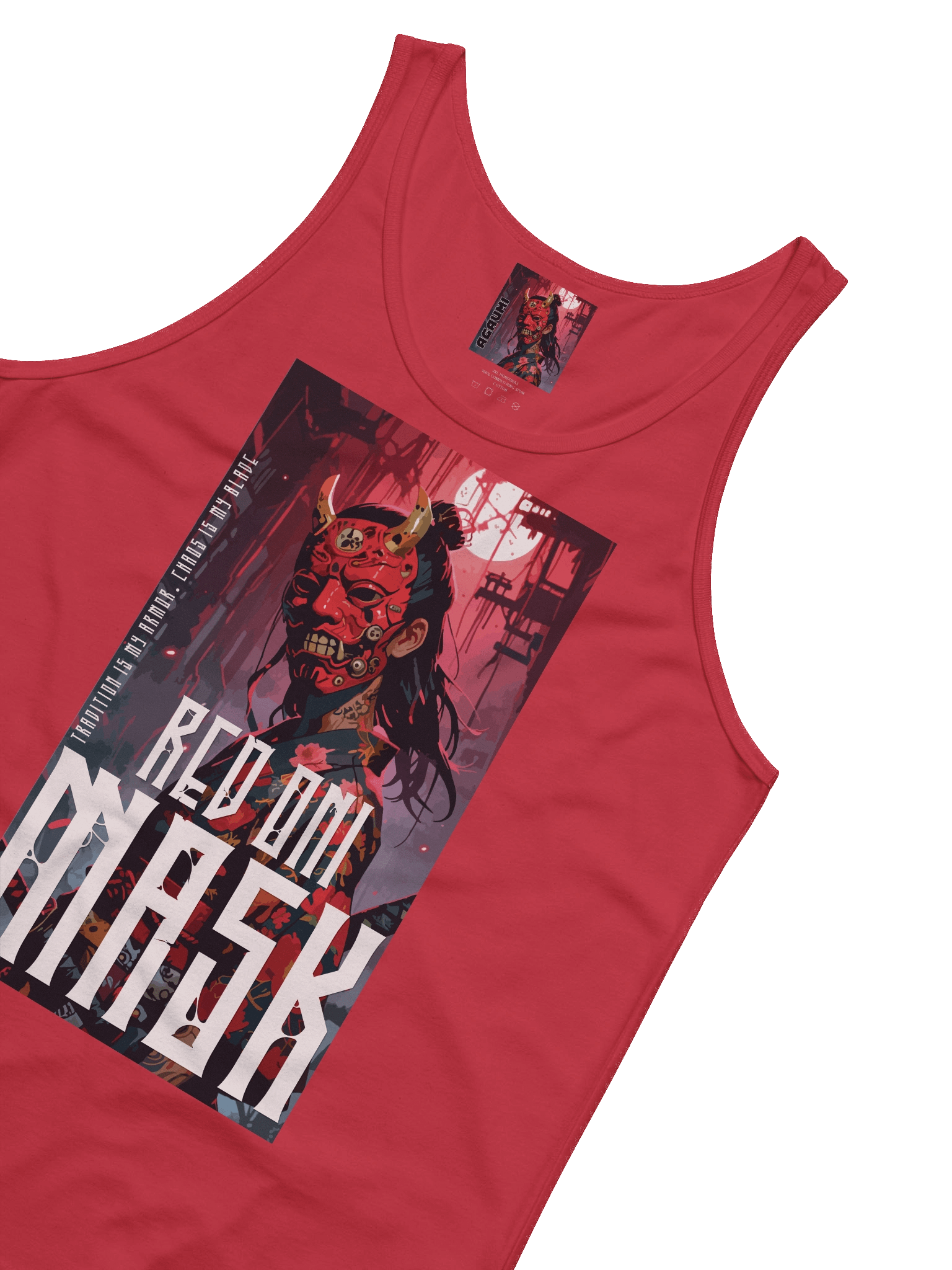 Moonlit Enigma Red Mask Tank product image (29)