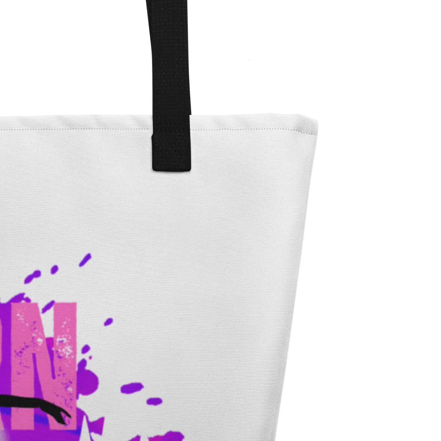 Expressive Born to Dance Her Silhouette All-Over Tote Bag product image (6)