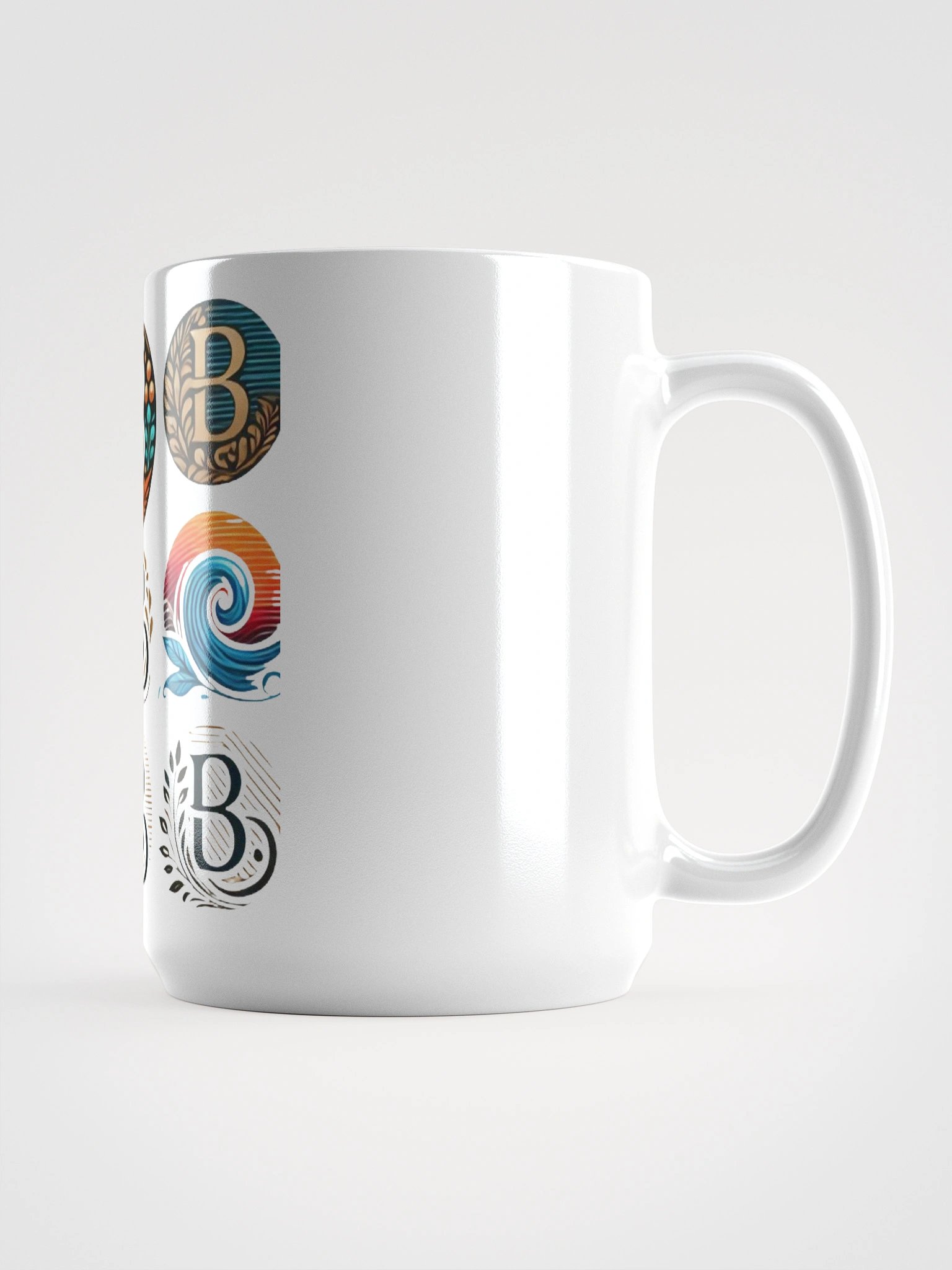 Floral Lettered Bliss Mug product image (1)