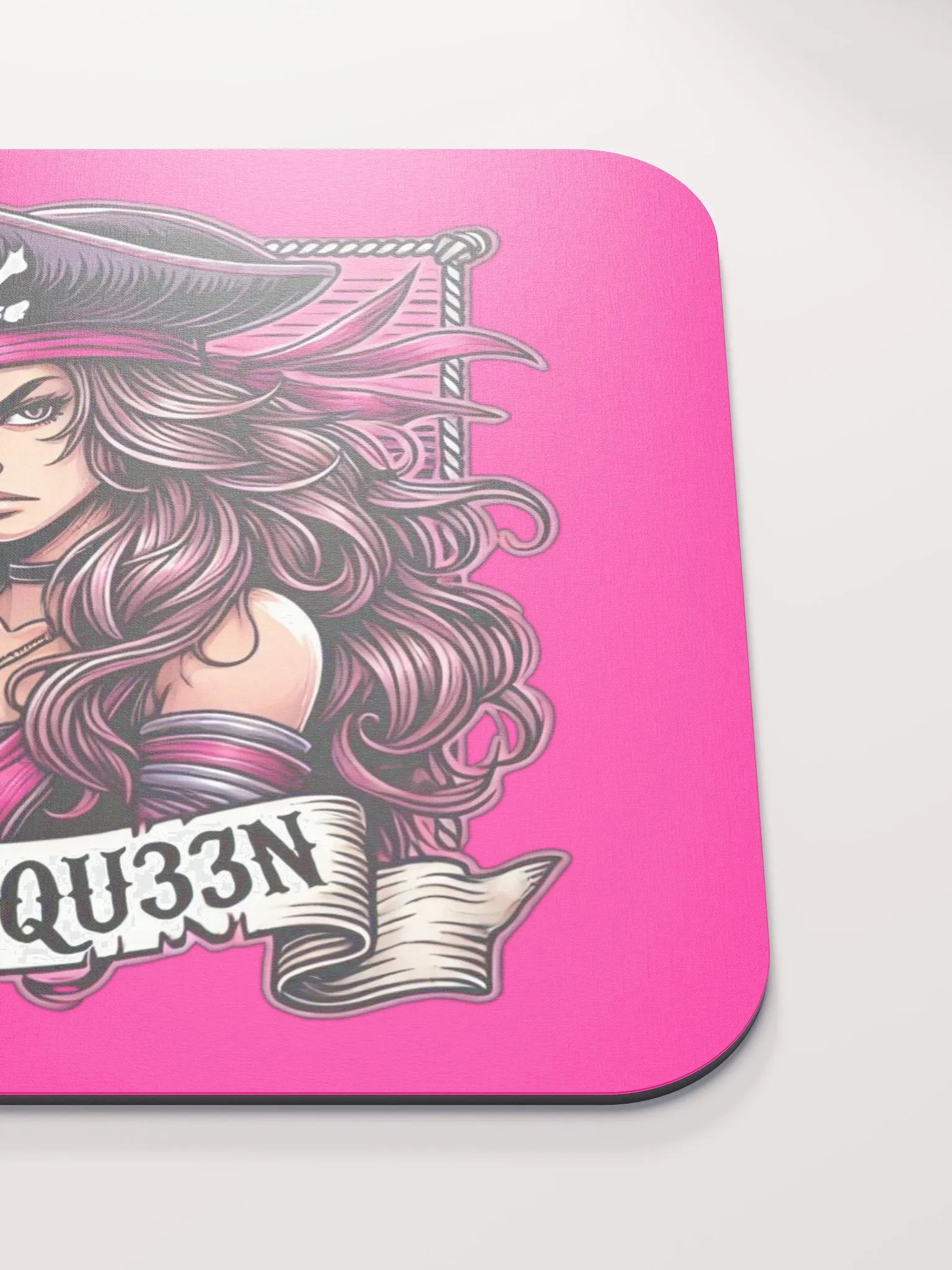 PirateQueen Mouse Pad Pink product image (4)