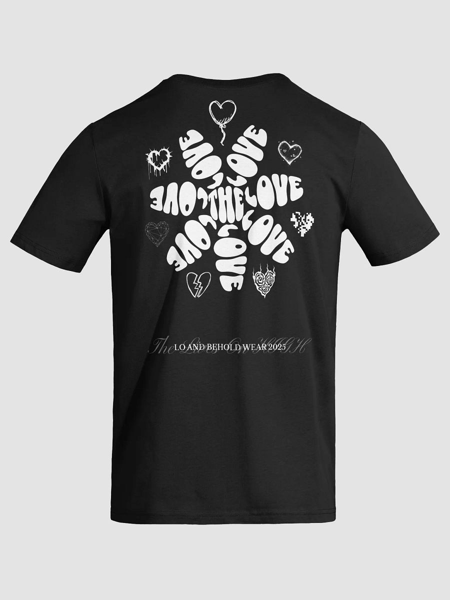 Lord On HIGH | THE LOVE - FLOWER | UNISEX TEE | White product image (4)