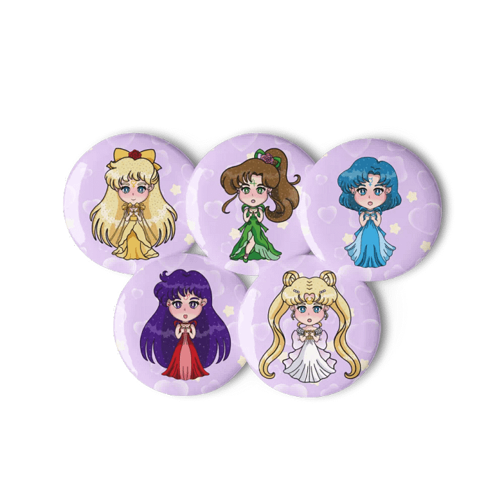 Princess Inner Senshi Buttons *2024* Variant 1 product image (1)