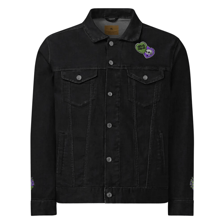 Lonely Hearts Denim Jacket (Embroidered) product image (1)