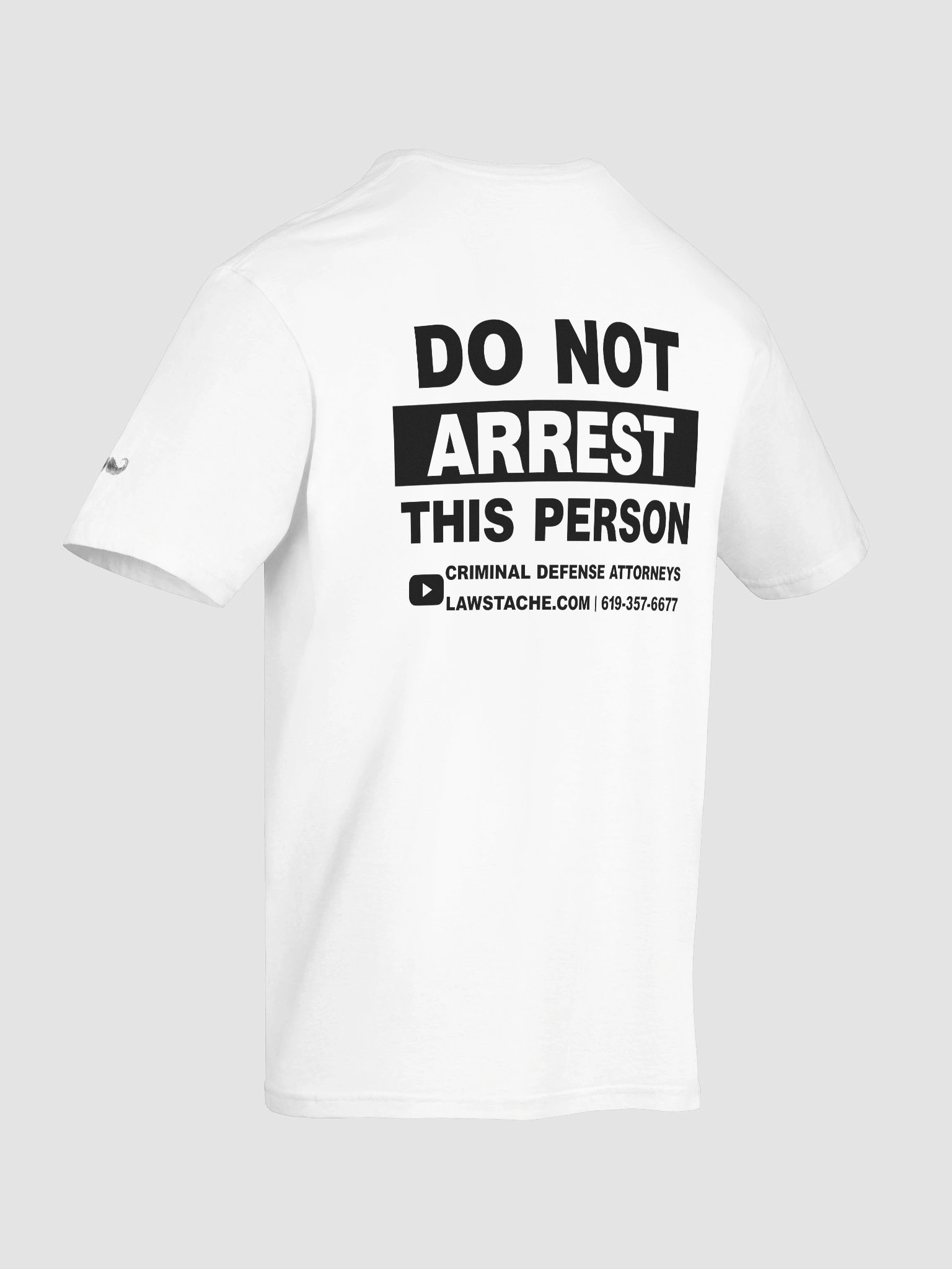 Do Not Arrest This Person - Tee - BLK PRINT product image (68)